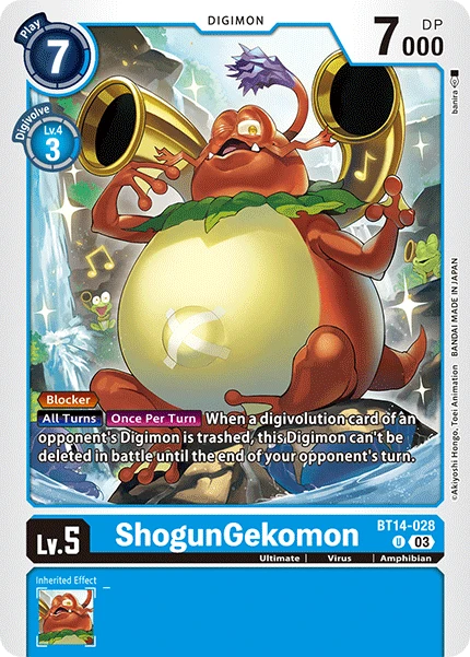 Digimon Karte [BT14-028] ShogunGekomon - Game.kiwi